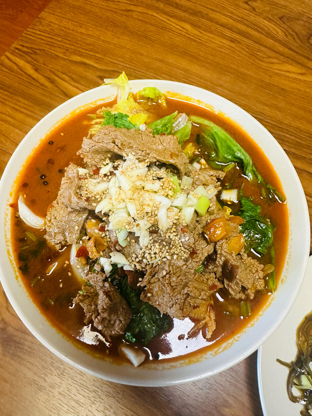 水煮牛肉（不辣少油健康版）
