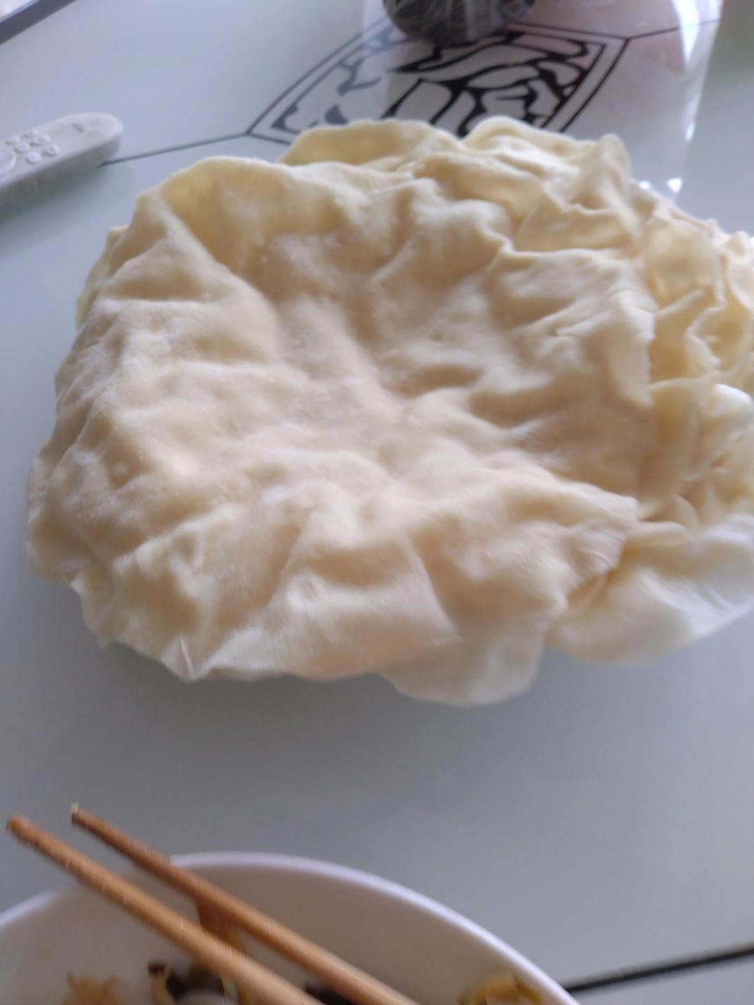 卷菜我最爱水烙馍（河南人最后的倔强👀）