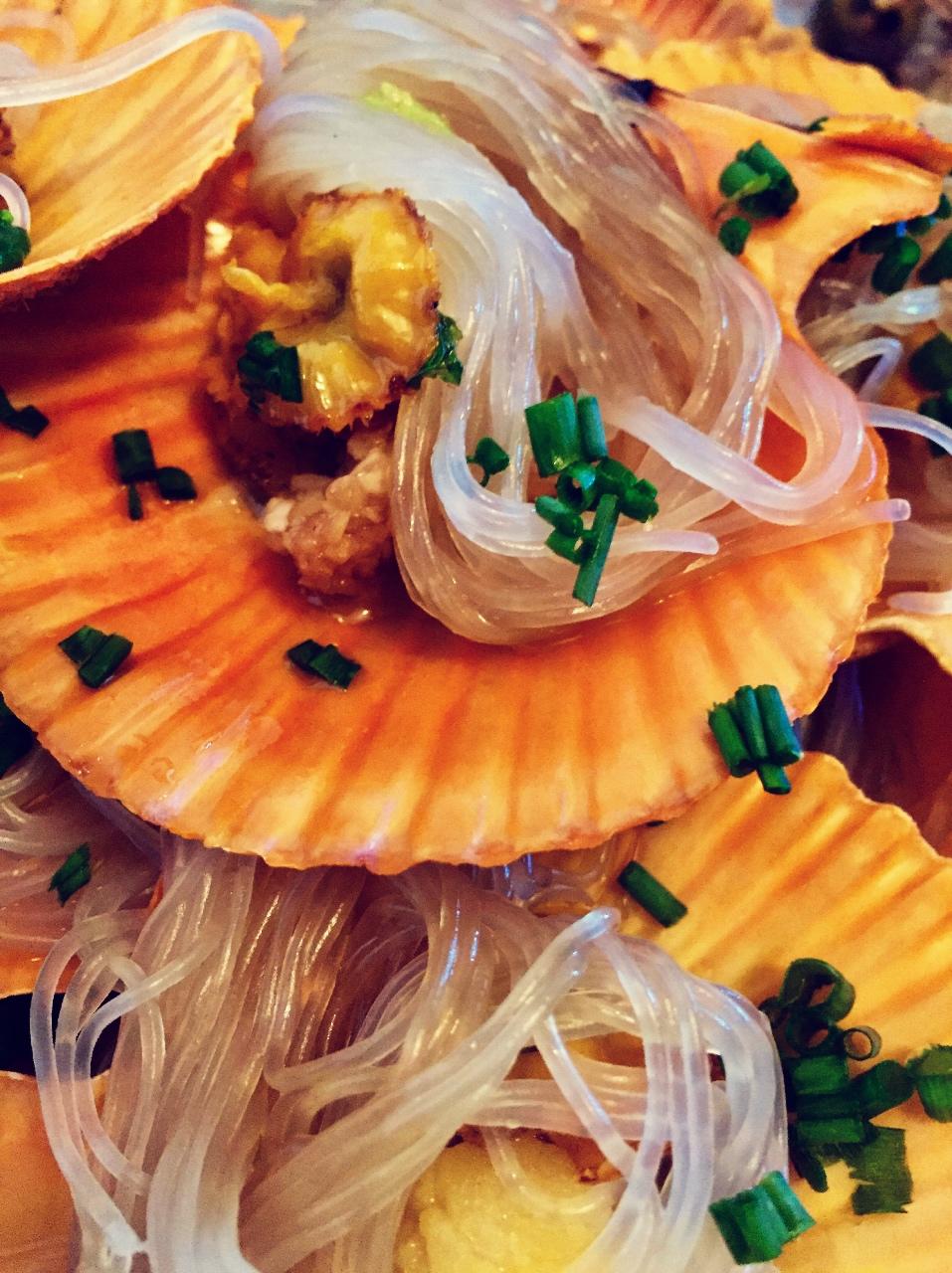 蒜蓉粉丝蒸扇贝