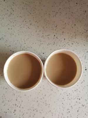 自制香草味热奶茶（绿茶）的做法 步骤7