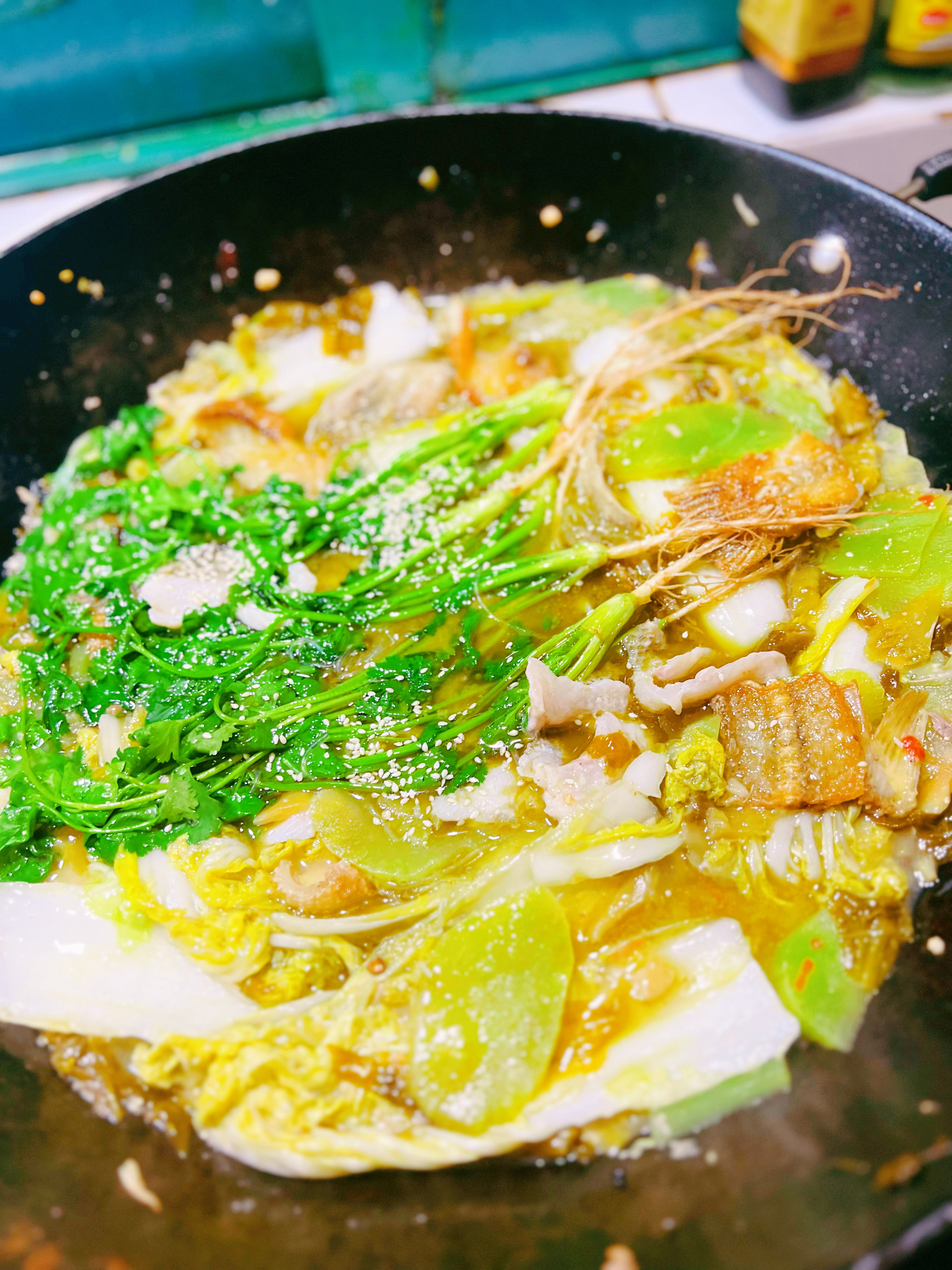🐟超级简单又美味的酸菜鱼🐟的做法