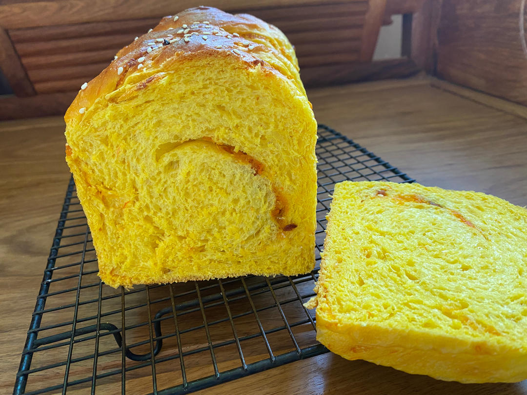 🎃double大伯南瓜（乳酪）吐司|金秋的颜色