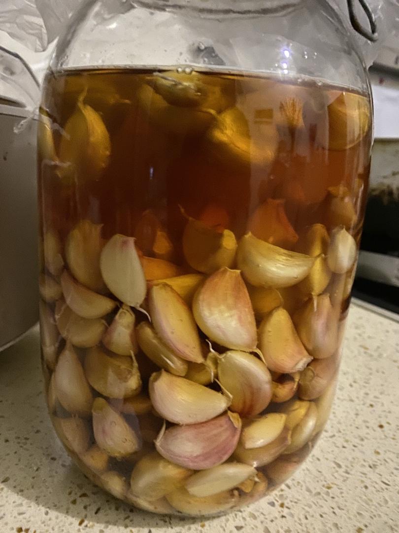 腌甜蒜（糖醋蒜）