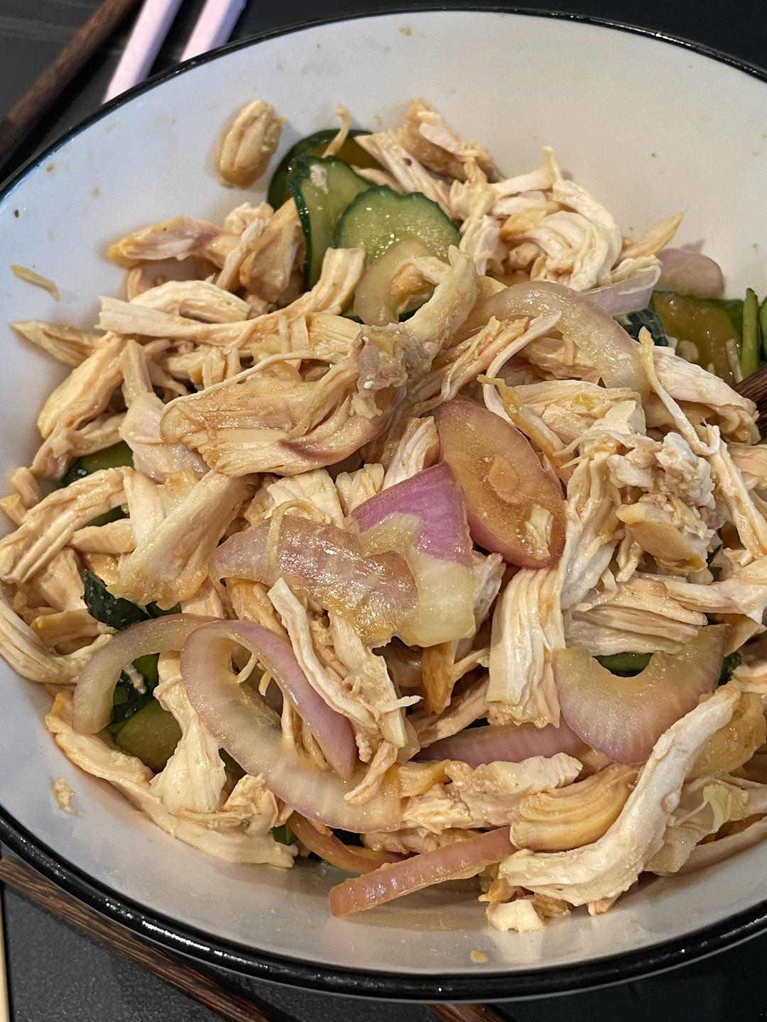 盐焗手撕鸡（易做好吃）