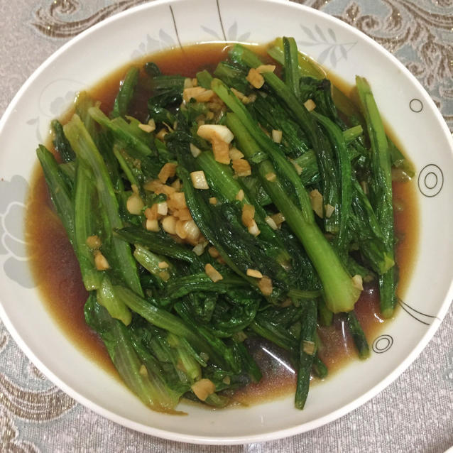 蒜蓉油麦菜（蚝油）