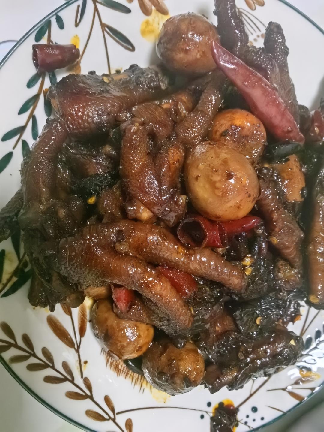 绝味麻辣鸡爪