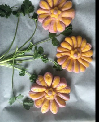 菊花馒头