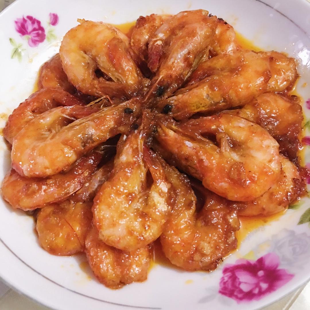 茄汁大虾