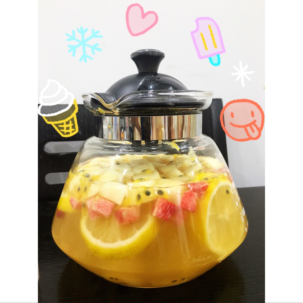 夏日自制水果茶