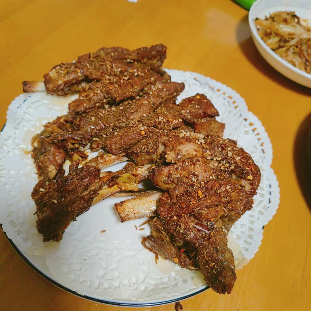 挡不住的诱惑～烤羊排