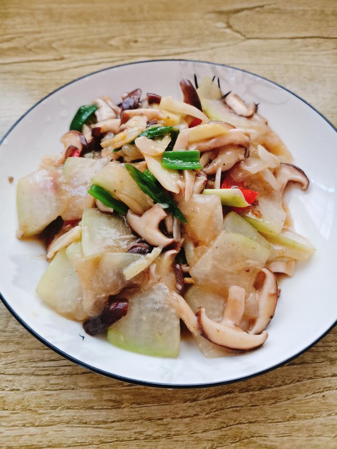 vivan雁归做的清炒冬瓜香菇