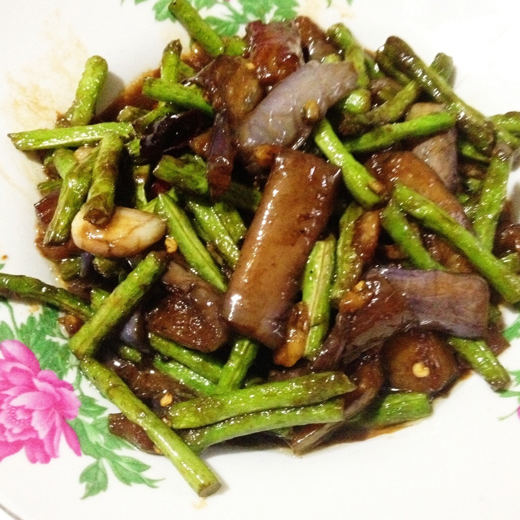 茄子豆角