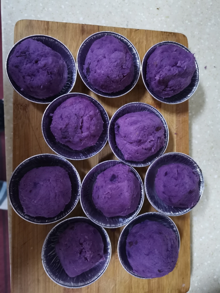 紫薯球减肥主食的做法