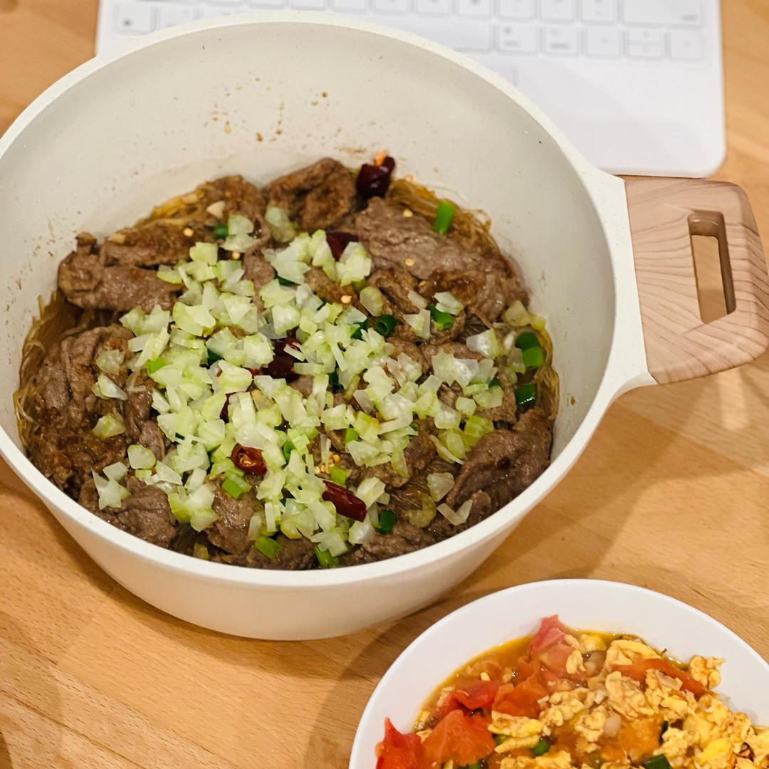 沙茶牛肉煲(潮汕味道)