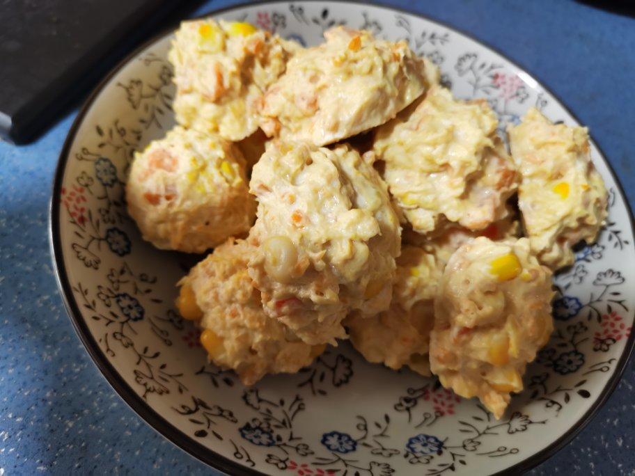 健身必备鸡胸肉丸子三种口味【鸡胸肉料理】
