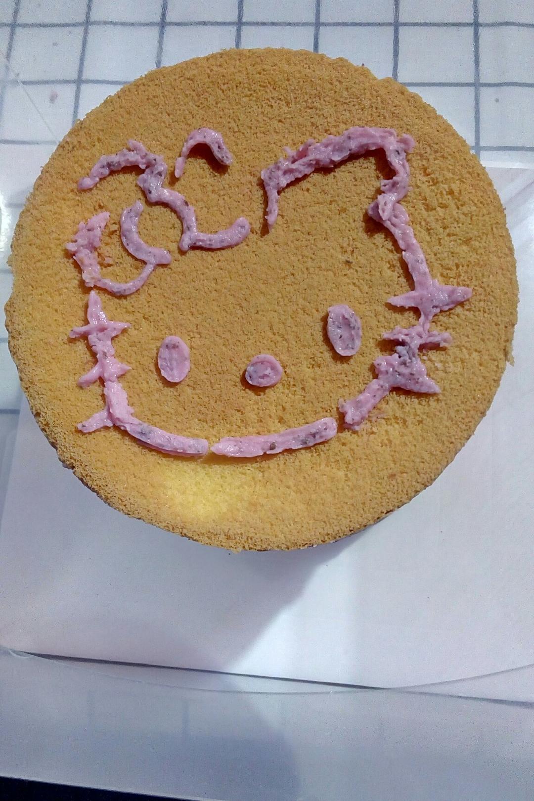 6寸戚风蛋糕（2蛋）