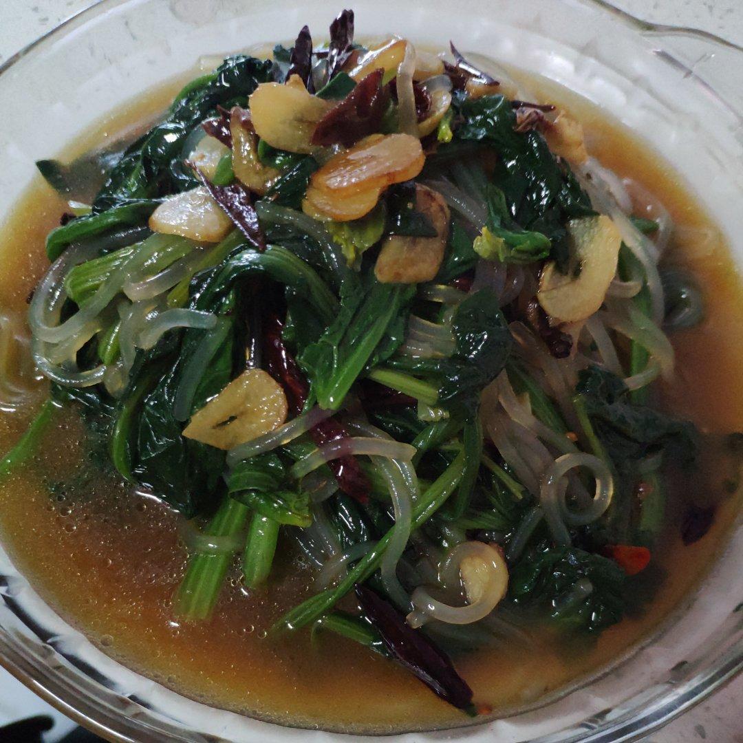 万能凉拌菜料汁（凉拌菠菜粉丝）