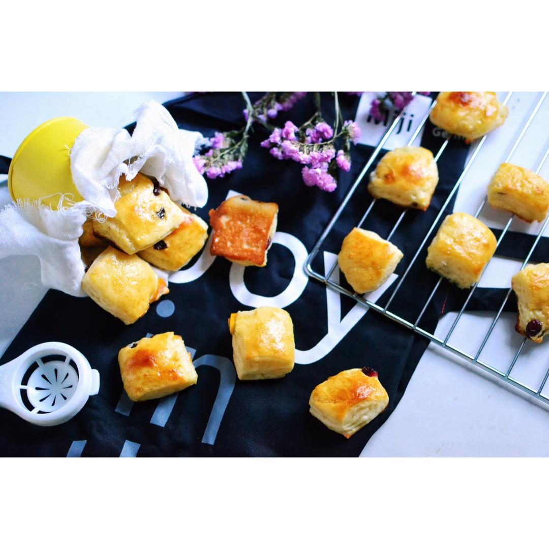 蔓越莓优格小面包块