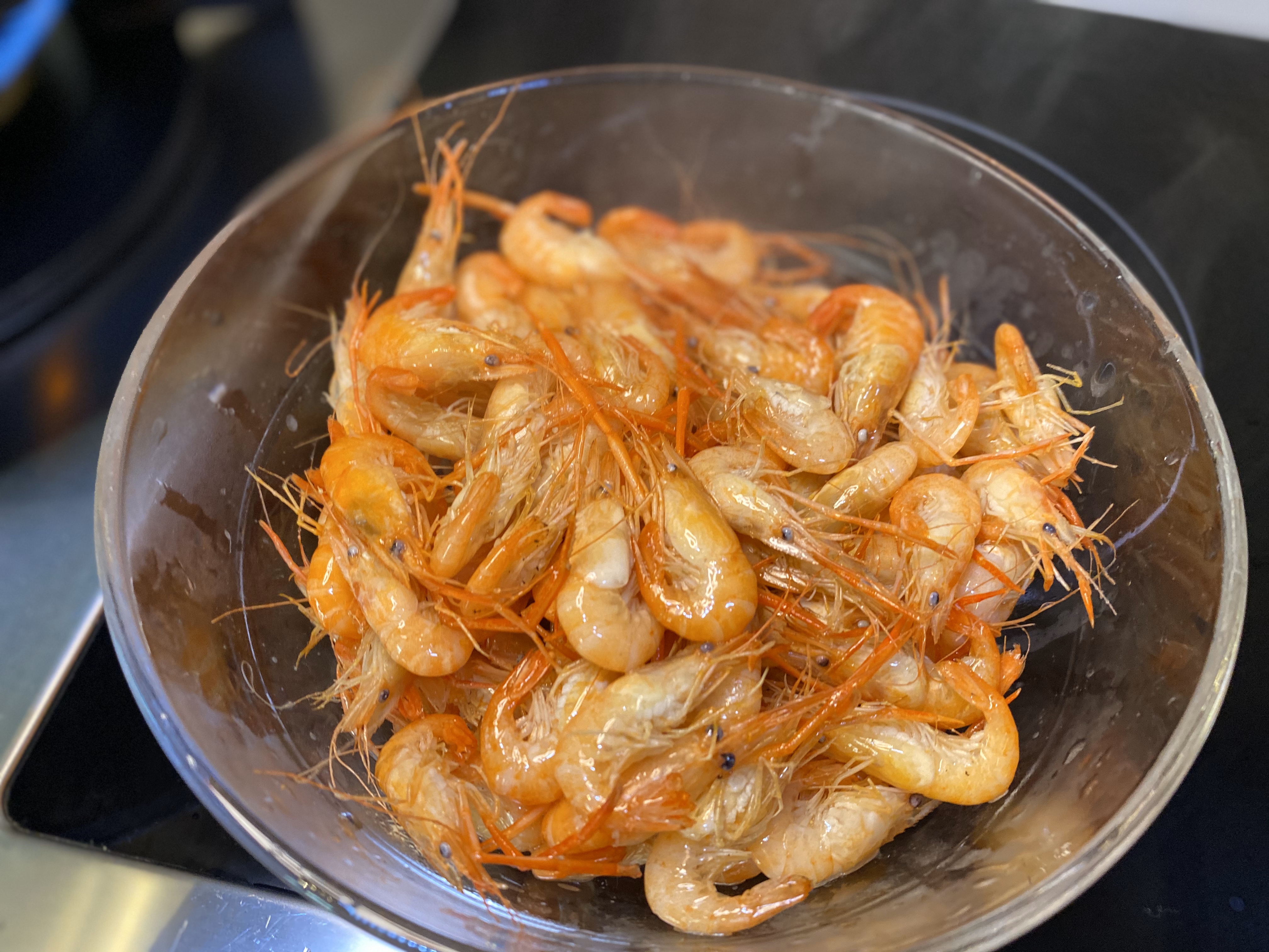 海派系列：脆、香、甜、鲜—油爆虾的做法 步骤7