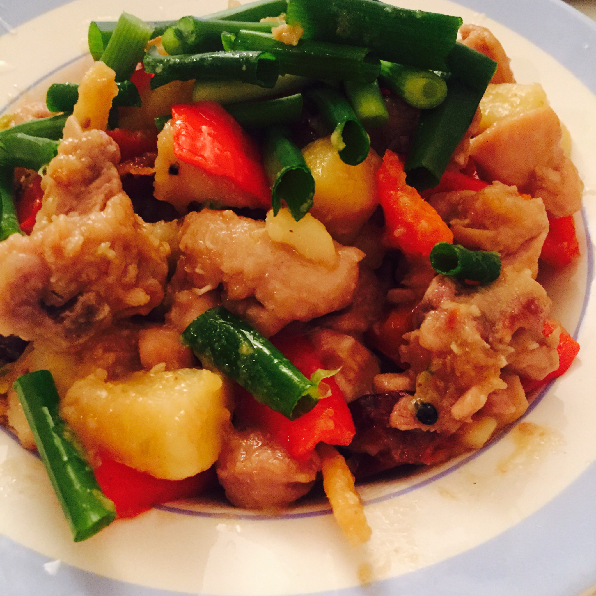 土豆炖鸡块