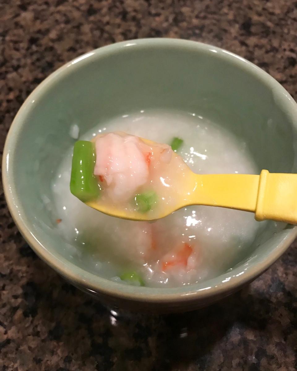 鲜虾砂锅粥