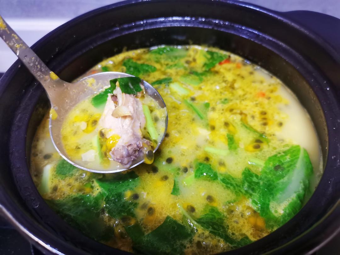 超级下饭的百香果煮鸡