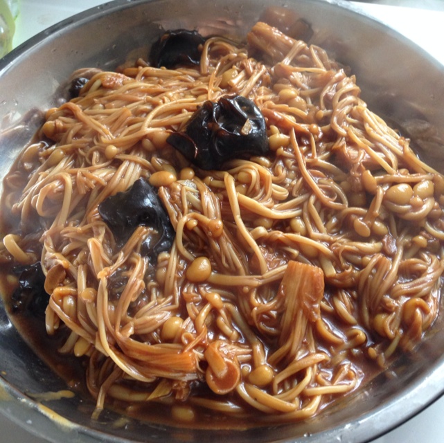 酱炒金针菇