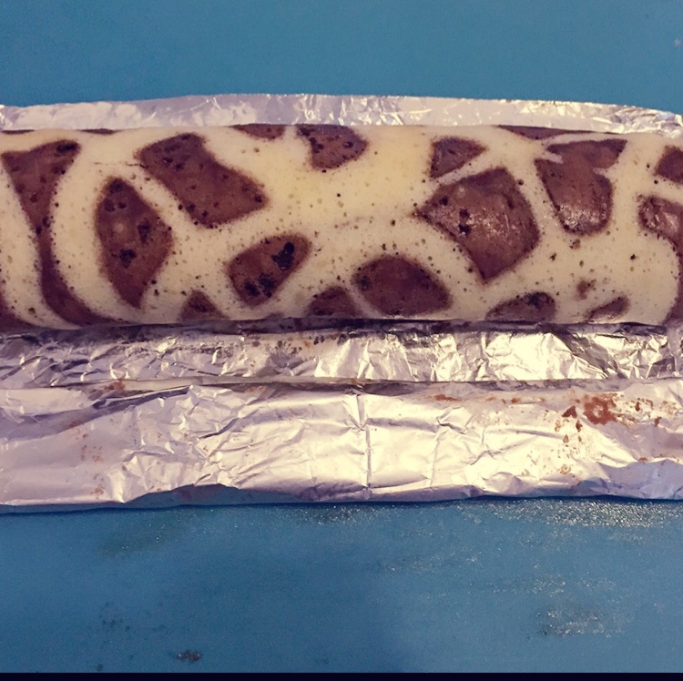 超萌长颈鹿蛋糕卷