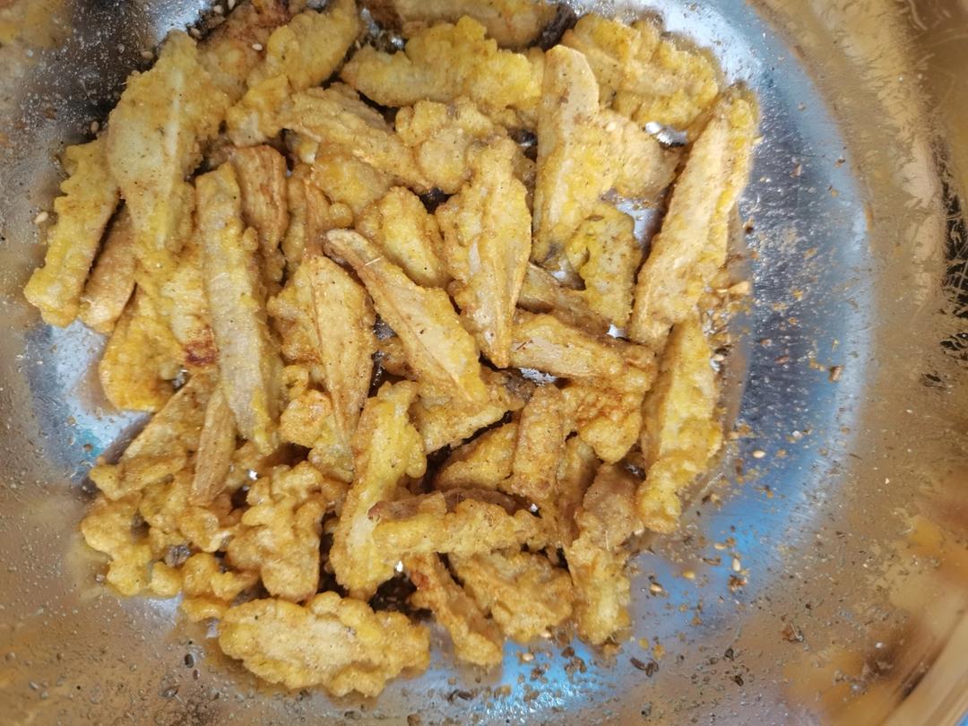酥炸椒盐杏鲍菇