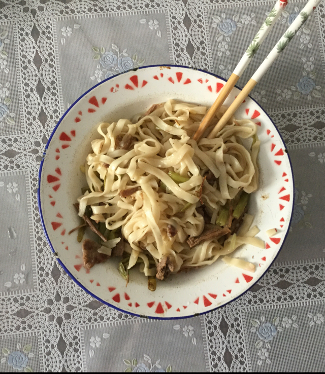 豆角焖面