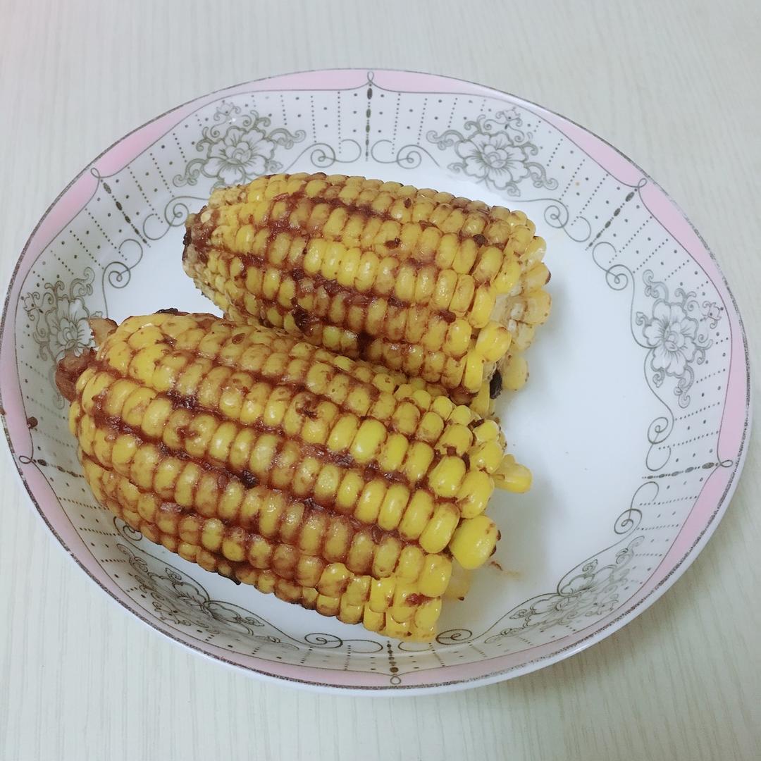 liyuqing做的微波炉烤玉米