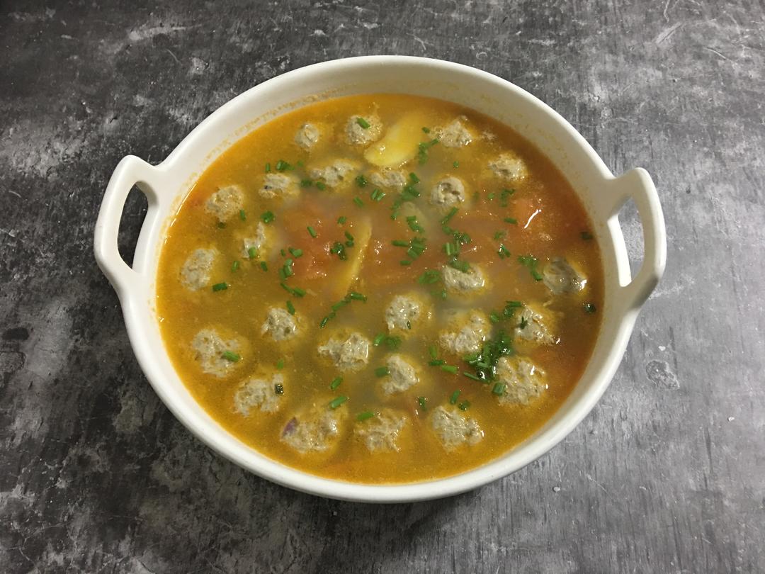 乐活教主的美食之——《中餐厅2》番茄牛肉丸的做法