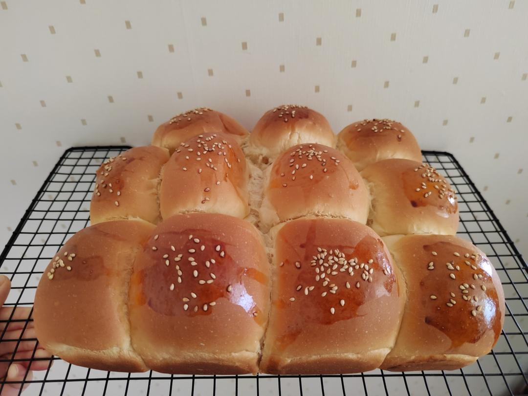 简单快手一次发酵小餐包！柔软拉丝新手友好