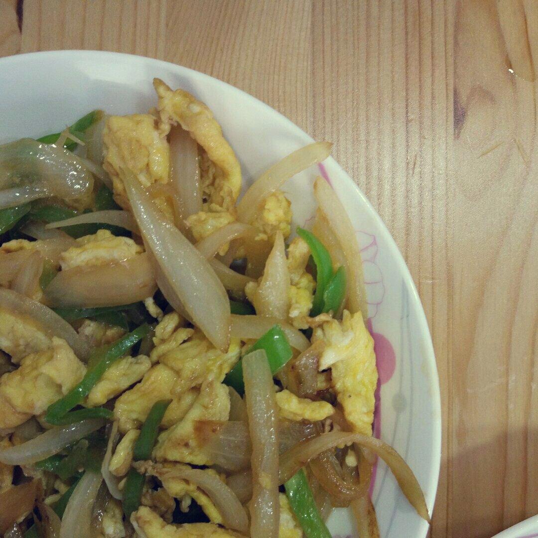 洋葱炒蛋