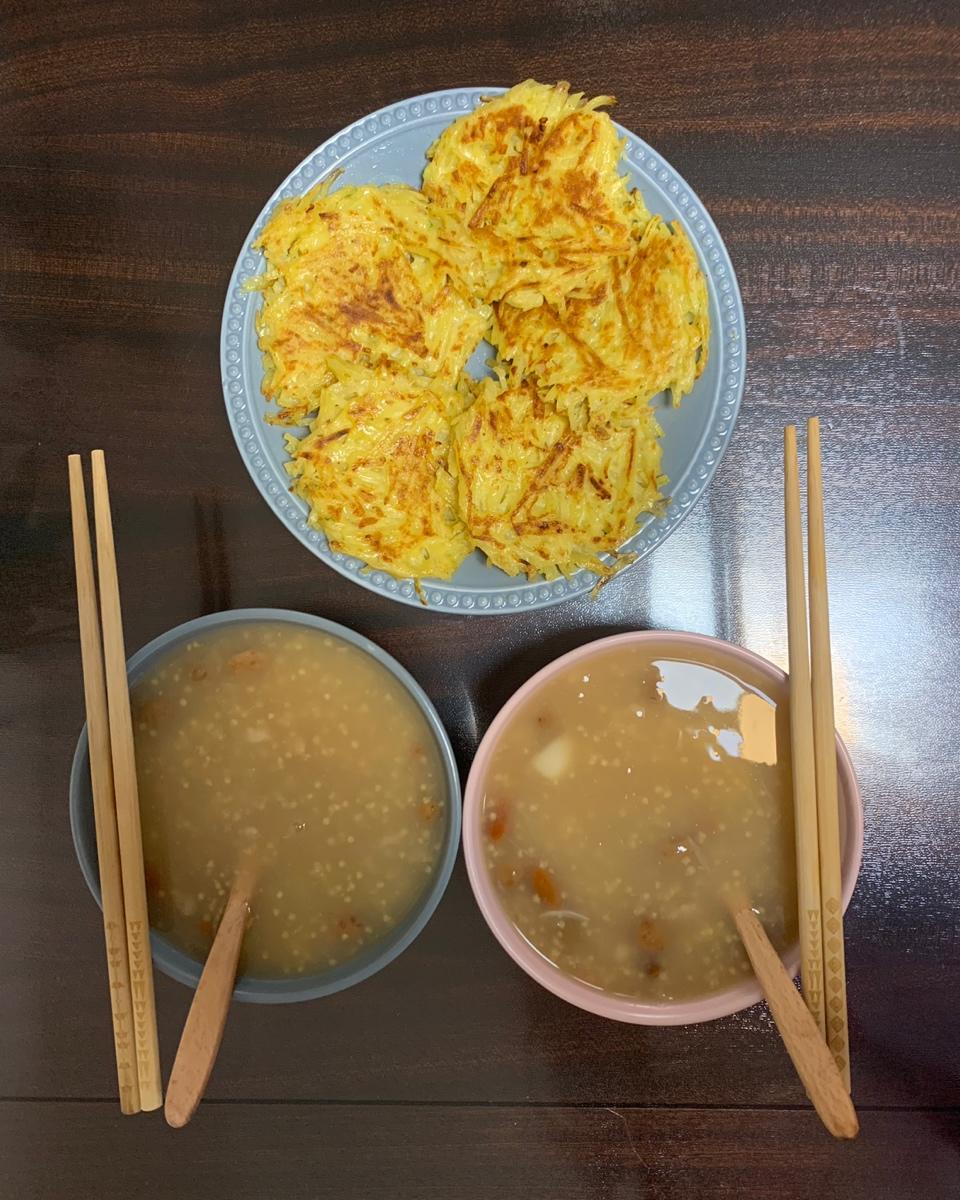 鸡蛋土豆饼