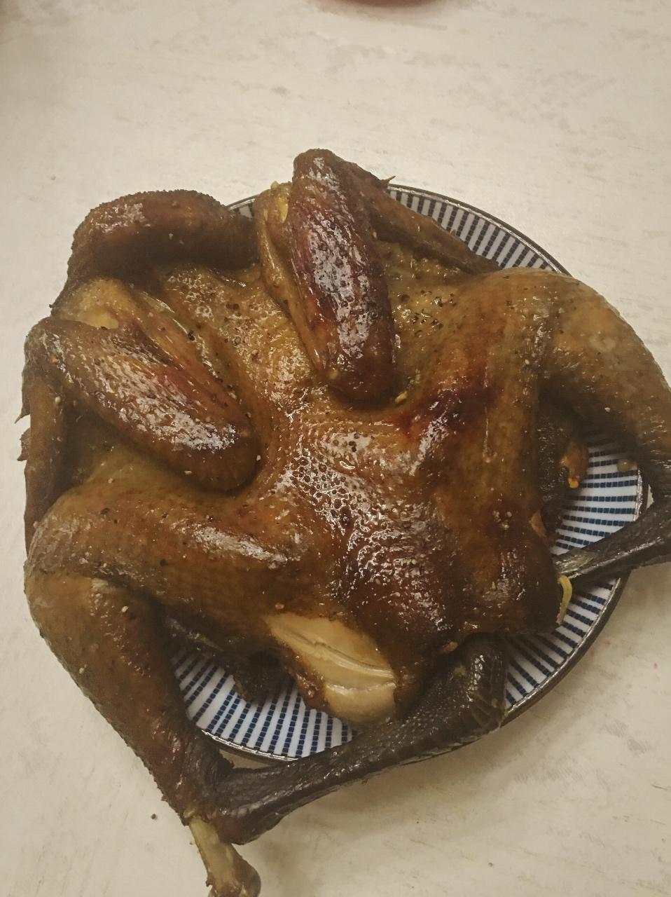 袋袋烤鸡--自制腌料+脆皮秘籍