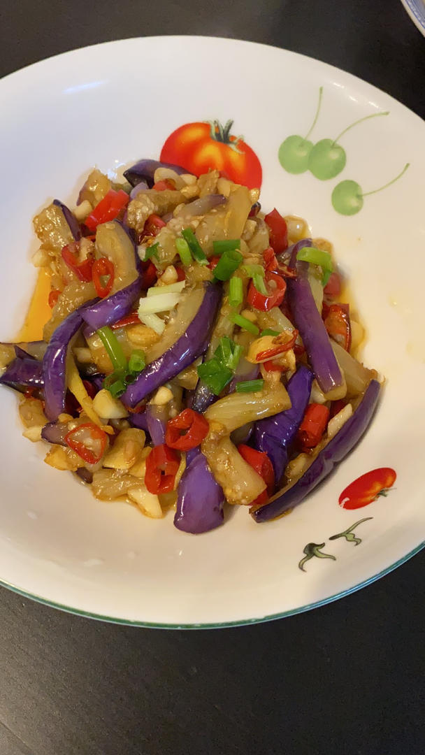 红烧肉沫茄子