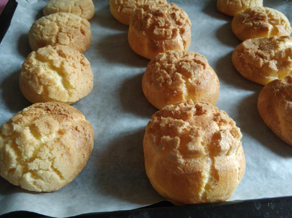 十分美味的酥皮泡芙