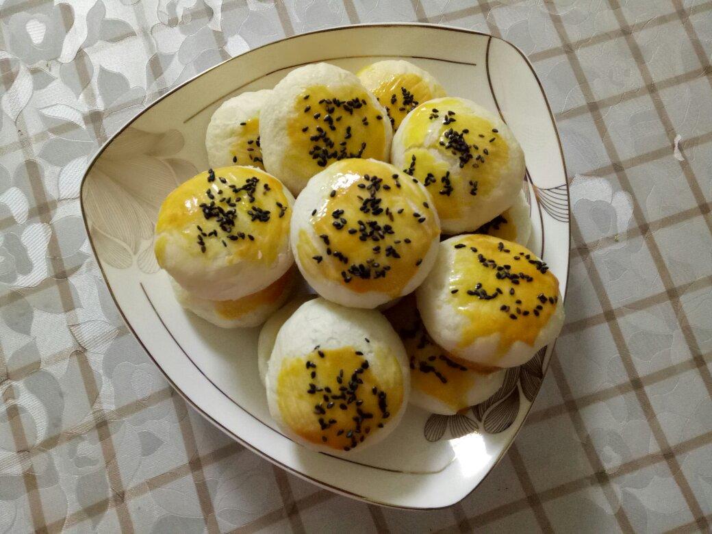 酥皮绿豆饼   酥得掉渣渣