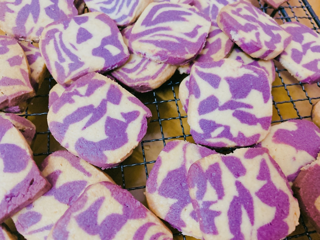 大理石紫薯曲奇