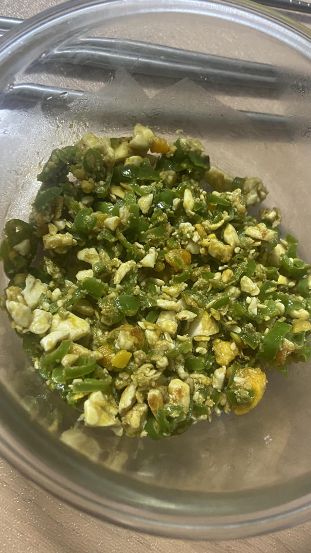 鬼火绿（辣椒炒咸鸭蛋）