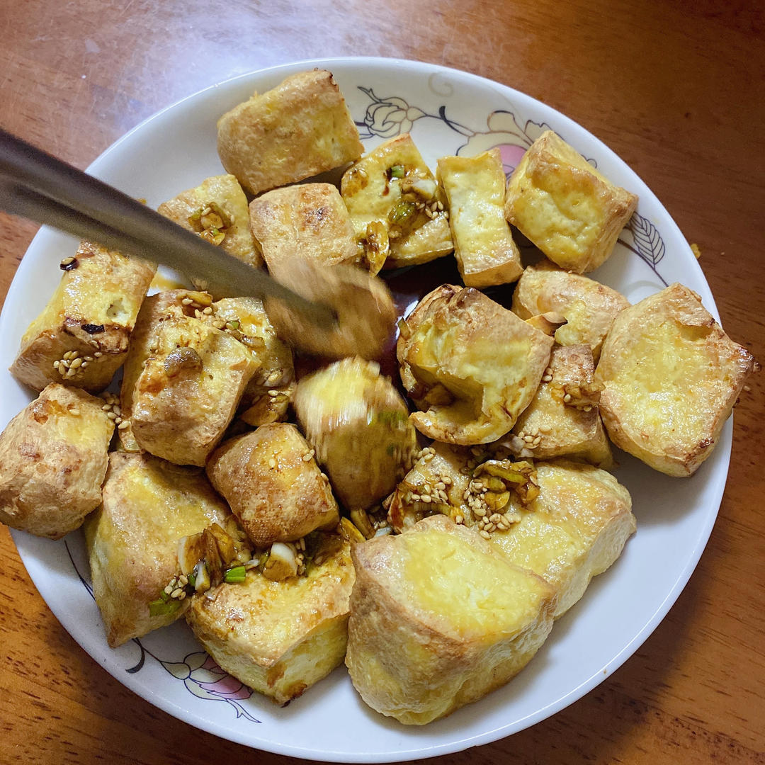 空气炸锅豆腐