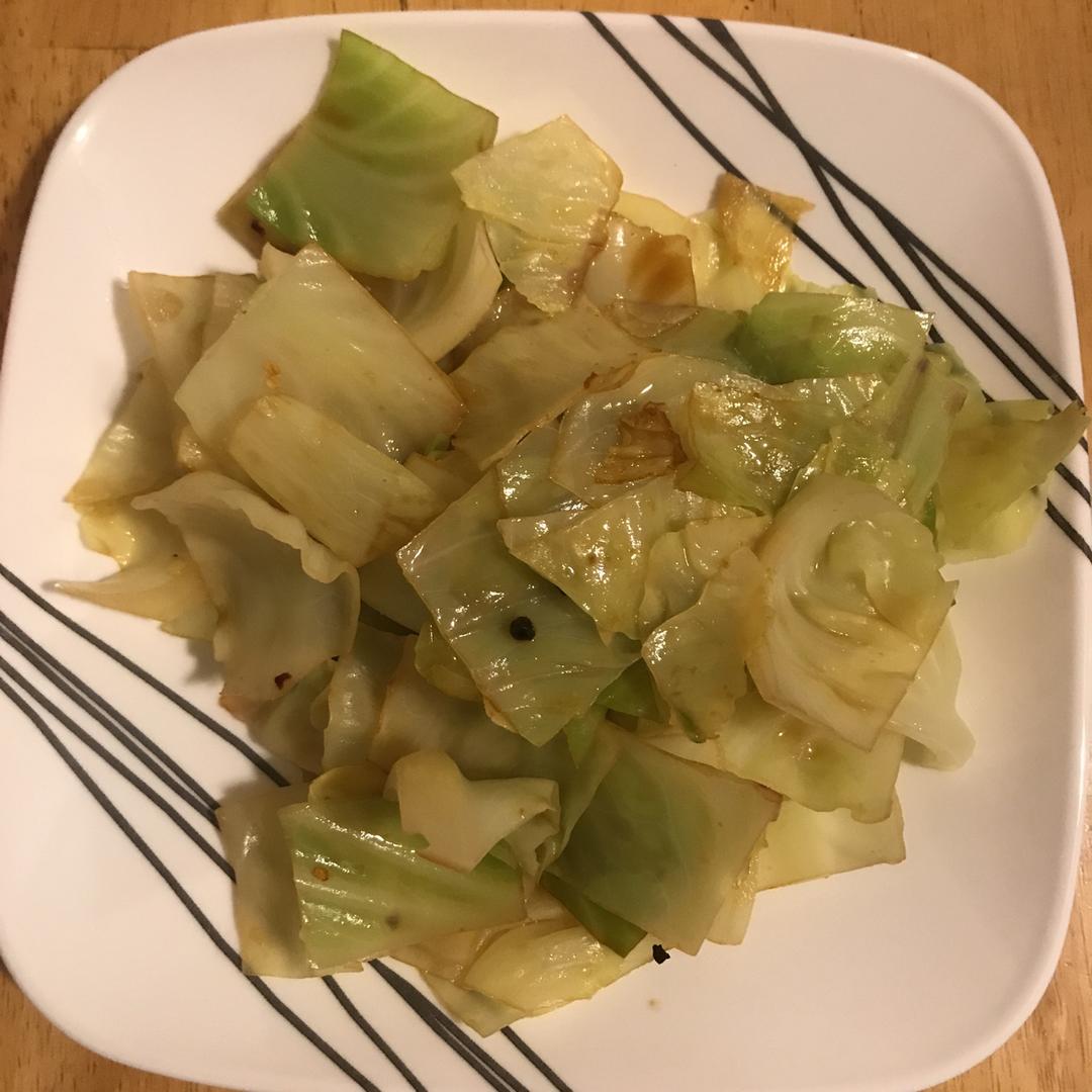 蚝油手撕包菜
