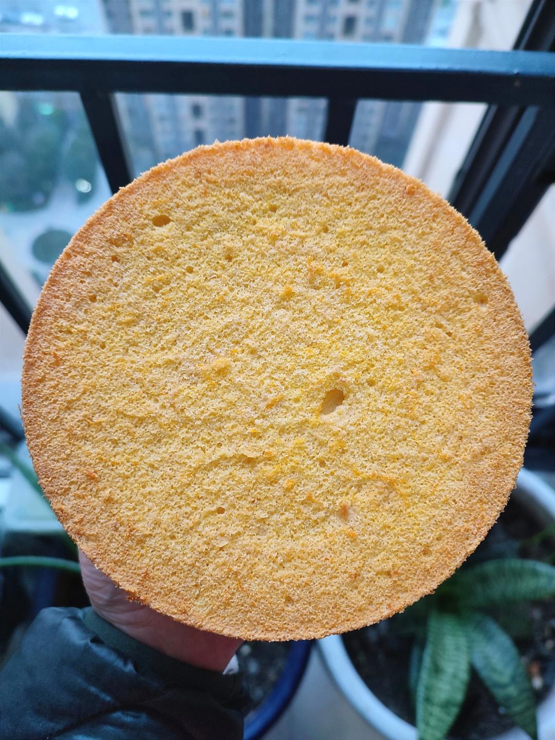 南瓜戚风蛋糕