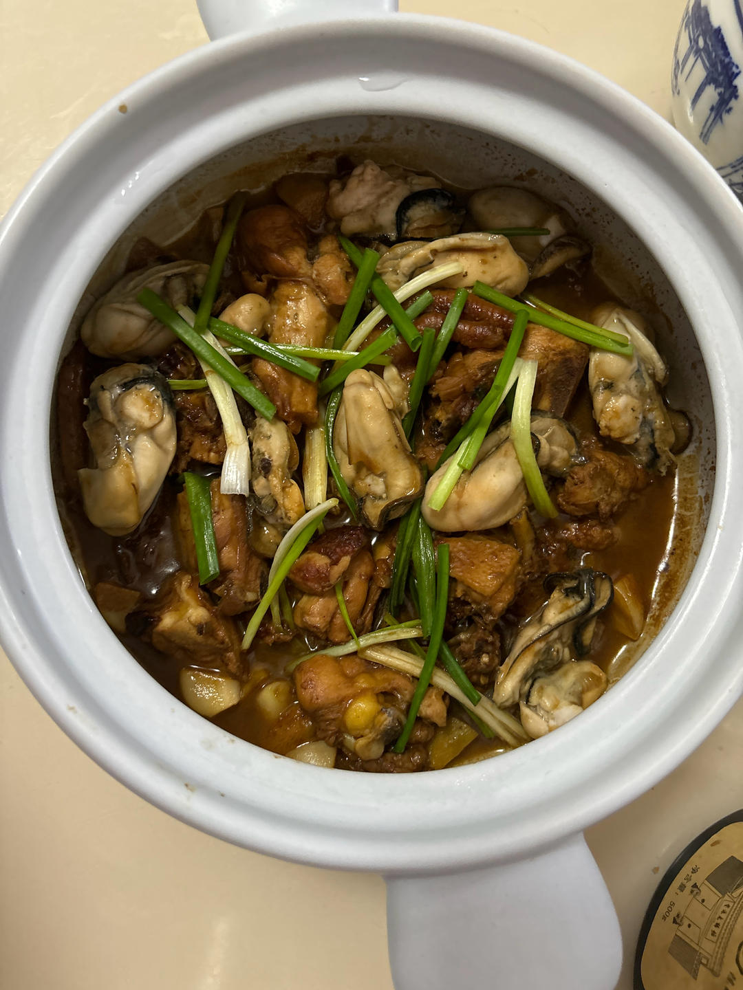 生蚝鸡煲(经典粤菜)
