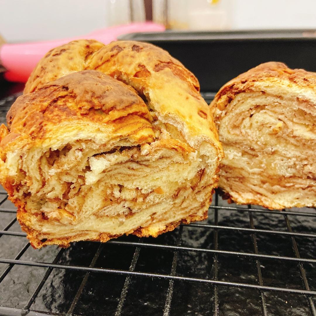 豆沙大理石吐司