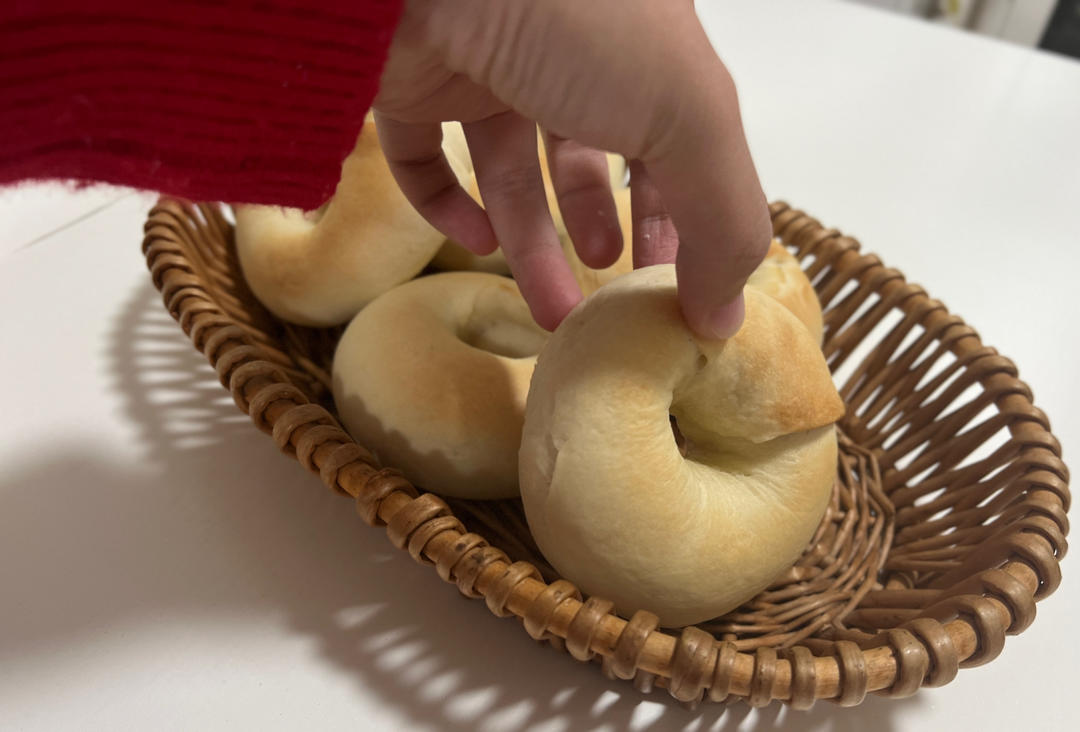 钻石纹贝果，简单易做