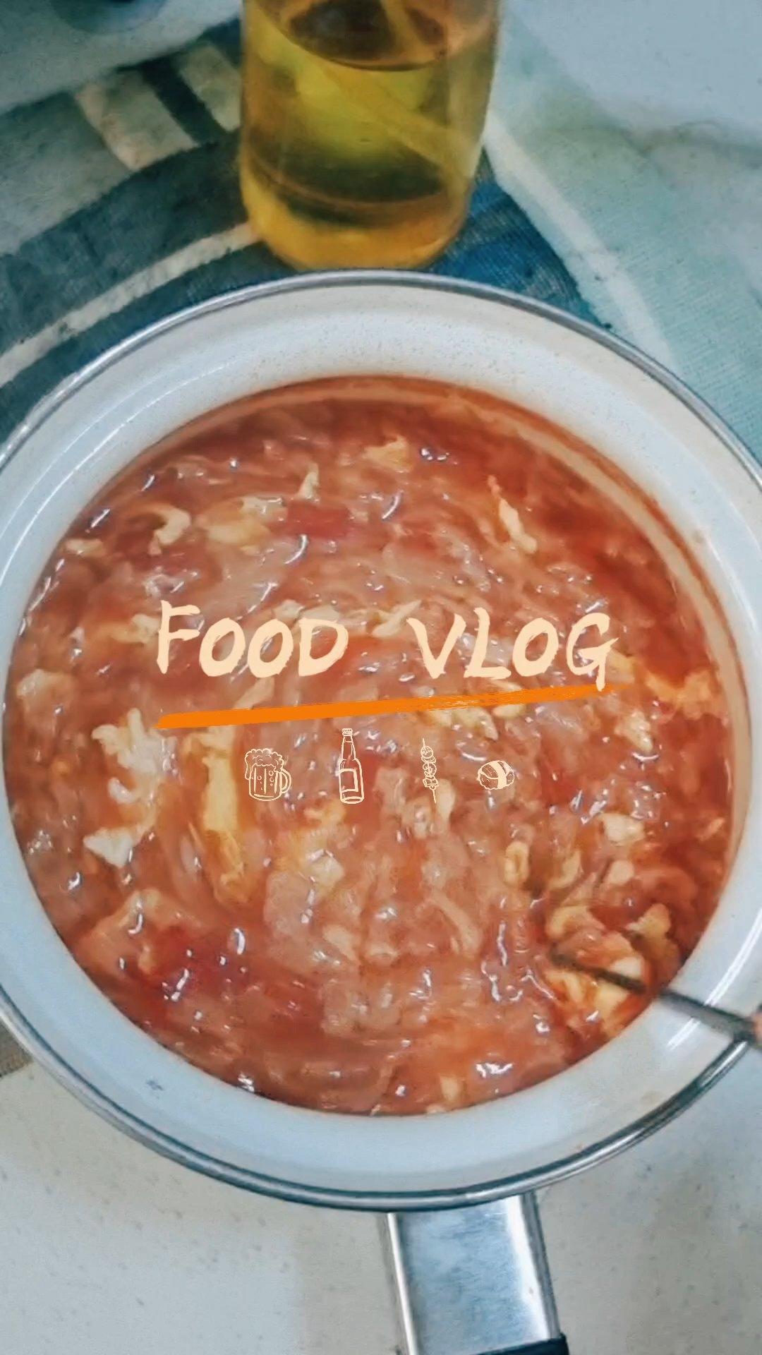 西红柿鸡蛋面疙瘩汤