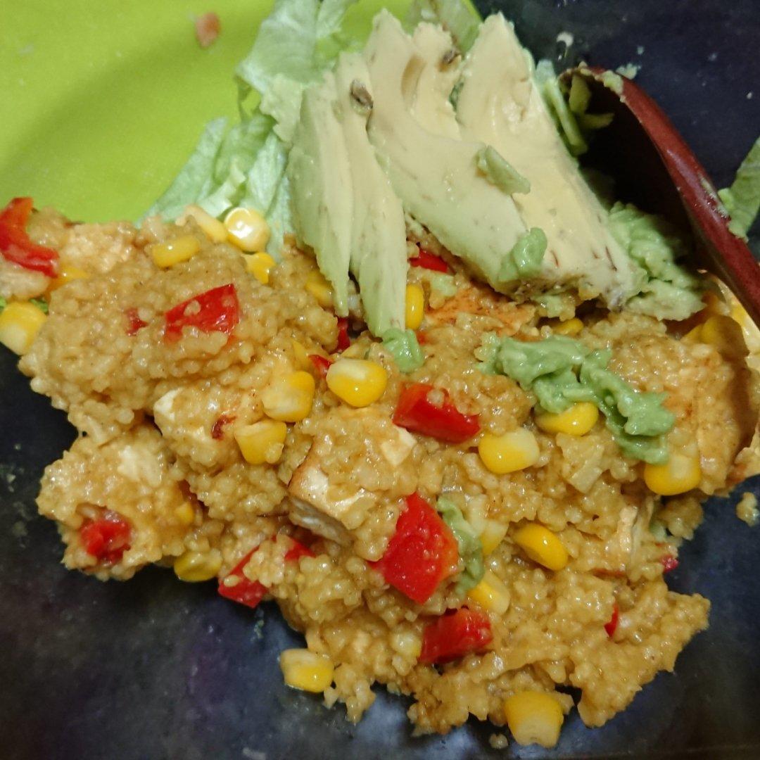 小米咖喱沙拉（2.0版）丨健康·三餐