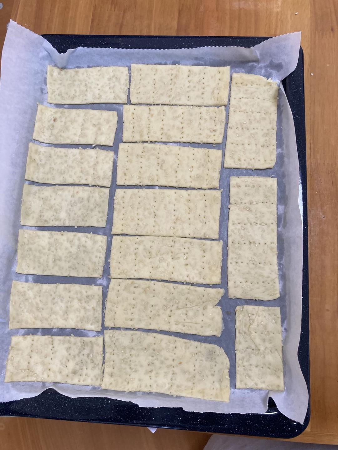 芝麻全麦苏打饼干（勾氏私房菜）